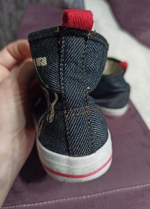 Дитячі джинсові кеди 4