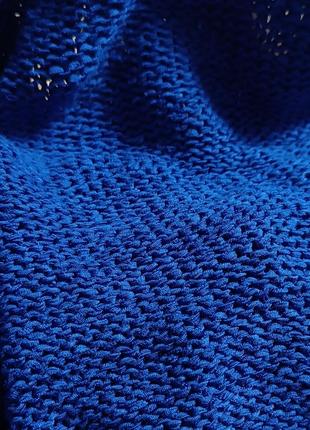 Синий вязаный свитер джемпер only10 фото