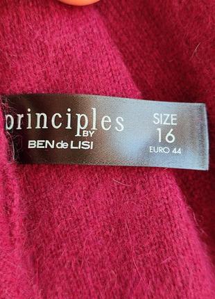 Оригінальний кардиган від бренду principles by ben de lisi кофта lambswool9 фото