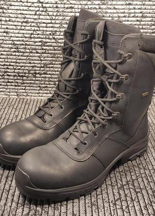 Шкіряні тактичні термо черевики grisport combat zip boots, оригінал, 46рр - 30см