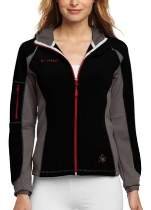 Жіноча зіп кофта, олімпійка з капюшоном mammut women's yukon tech jacket.