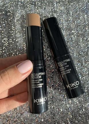 Скульптор 201 kiko milano sculpting touch creamy stick contour. контурінг. кіко мілано. скульптор для обличчя. бронзер1 фото