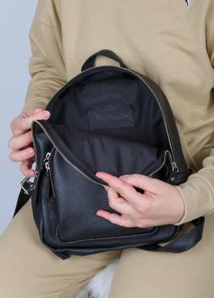 Рюкзак жіночий, натуральна шкіра4 фото