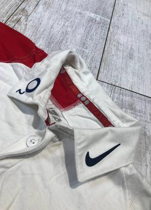 Винтажная футбольная футболка поло nike o2 england2 фото