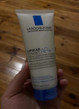 Очищуючий крем-гель la roche-posay lipicar ap+