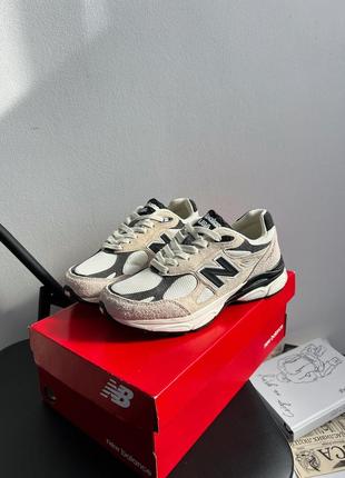 New balance teddy santis x 990v3 made in usa 'moonbeam'