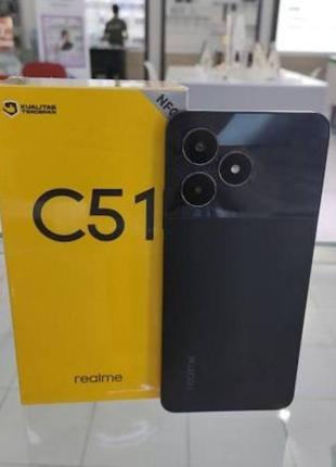 Смартфон realme c51 4/128 carbon black nfc6 фото