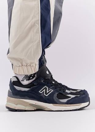 Демисезон  new balance 2002r dark navy1 фото