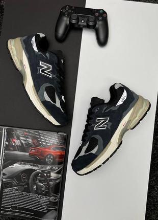 Демисезон  new balance 2002r dark navy8 фото