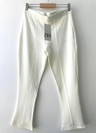 Новые брюки клеш zara / легинсы клеш зара6 фото