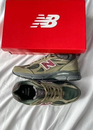 New balance 990v3 made in usa khak4 фото