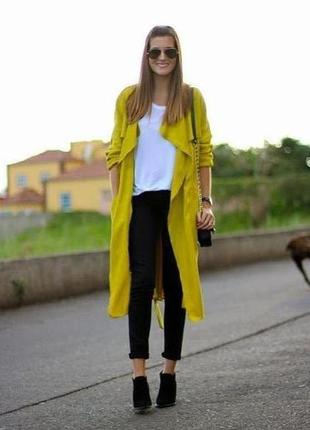 Zara trafaluc  плащ  тренч р. s на ріст 165/84а