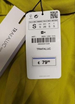 Zara trafaluc плащ тренч р. s на рост 165/84а5 фото