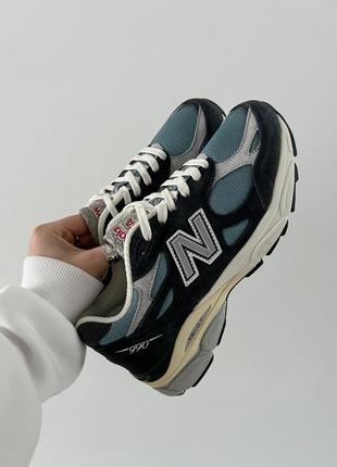 New balance made in usa 990te3 blue10 фото