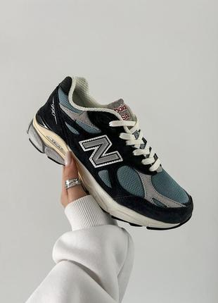 New balance made in usa 990te3 blue1 фото