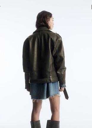 Pull&bear   байкерська куртка жіноча 5