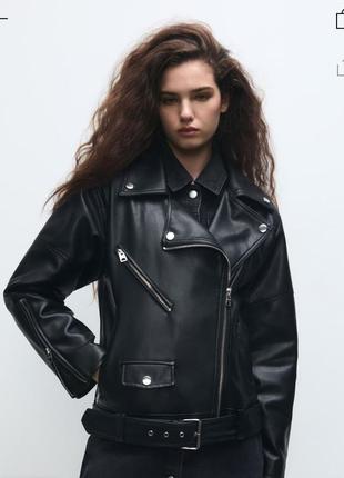 Pull&bear   байкерська куртка жіноча