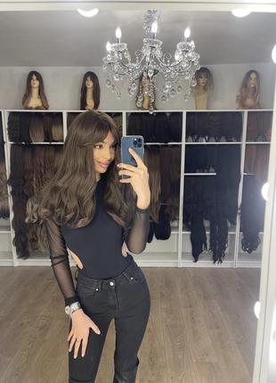 Перука як натуральна🔝парик шатен как натуральный