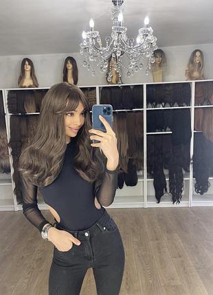 Перука як натуральна🔝парик шатен как натуральный