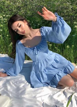 Сукня з відкритими плечами, сукня з зав'язками