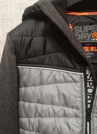 Чоловіча кофта-куртка  superdry6 фото