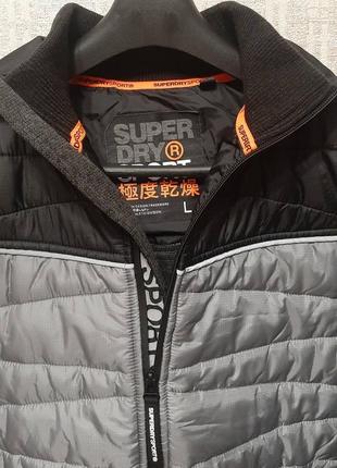 Чоловіча кофта-куртка  superdry7 фото