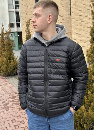 Куртка мікропуховик levis packable jacket на весну