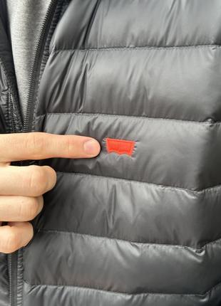 Куртка мікропуховик levis packable jacket на весну8 фото