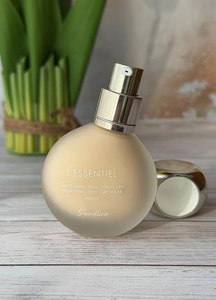 Высокоэффективное тональное средство guerlain lessentiel high perfection spf 15