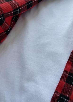 Комплект байкова сорочка та футболка4 фото