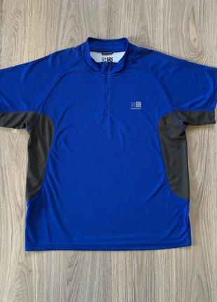 Мужская спортивная беговая быстросохнущая футболка karrimor