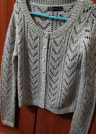 Ажурний кардіган
