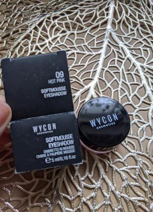 Wycon cream eyeshadow 09 hot pink2 фото