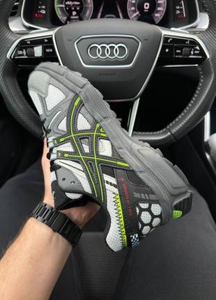 Asics gel-kahana 8 grey light green2 фото