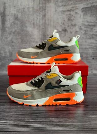 Кроси в стилі nike air max 90 orange wb5 фото