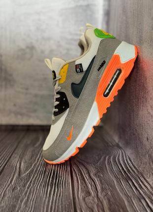 Кроси в стилі nike air max 90 orange wb3 фото