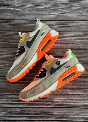 Кроси в стилі nike air max 90 orange wb7 фото