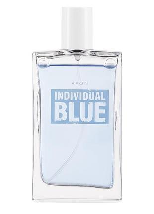 Набір чоловічі парфуми та дезодорант avon individual blue2 фото