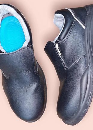 Захисне взуття робочі сліпони металічний носок saveway італія