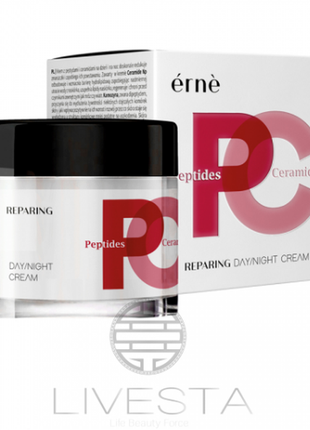Відновлюючий крем для обличчя з пептидними церамідами erne, 50 мл
