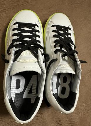P448 кросівки унісекс нові стильні шкіра італія оригінал!5 фото