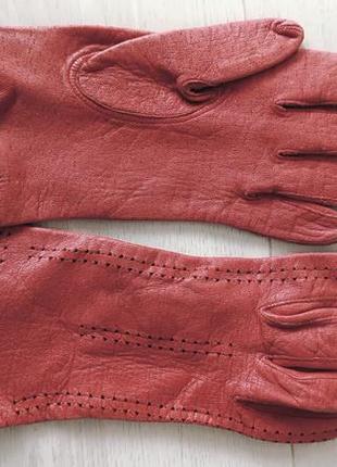 Женские кожаные перчатки германия4 фото