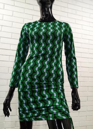 Платье с боковой регулированой стяжкой3 фото