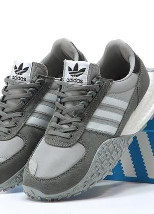 Чоловічій кросівки адідас демісезонні, мужские кроссовки адидас серые, adidas retropy e5 grey