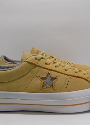 Кожаные кеды converse one star ox 153718c3 фото