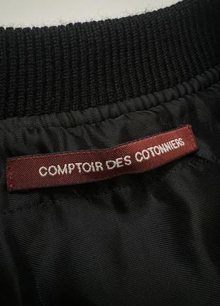Шерстяной бомбер comptoir des cotonners франция3 фото