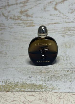 Leonard pour homme туалетна вода мініатюра оригінал вінтаж!