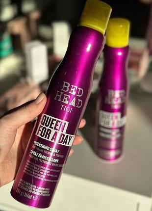 Спрей для дополнительного объема волос tigi bed head superstar queen for a day