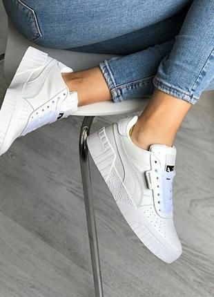 Кросівки puma cali white кроссовки