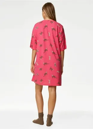 Трикотажная туника- платье для дома и сна marks&spenser 🌷2 фото